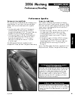 Предварительный просмотр 11 страницы Ford 2006 Mustang Owner'S Manual