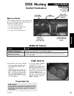 Предварительный просмотр 15 страницы Ford 2006 Mustang Owner'S Manual