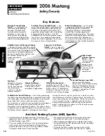 Предварительный просмотр 16 страницы Ford 2006 Mustang Owner'S Manual