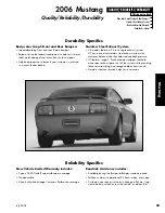 Предварительный просмотр 23 страницы Ford 2006 Mustang Owner'S Manual