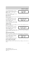 Предварительный просмотр 159 страницы Ford 2006 Navigator Owner'S Manual