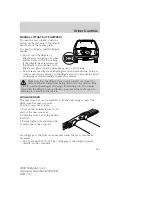 Предварительный просмотр 169 страницы Ford 2006 Navigator Owner'S Manual