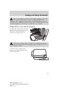 Предварительный просмотр 195 страницы Ford 2006 Navigator Owner'S Manual