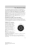 Предварительный просмотр 243 страницы Ford 2006 Navigator Owner'S Manual