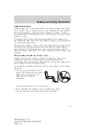 Предварительный просмотр 89 страницы Ford 2006 Ranger Owner'S Manual