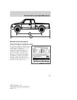 Предварительный просмотр 245 страницы Ford 2006 Ranger Owner'S Manual