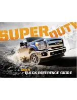 Предварительный просмотр 2 страницы Ford 2006 Super Duty F-Series Quick Reference Manual