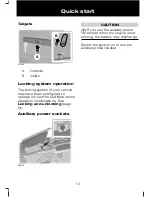 Предварительный просмотр 15 страницы Ford 2006 Transit Owner'S Handbook Manual