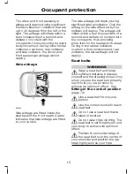 Предварительный просмотр 17 страницы Ford 2006 Transit Owner'S Handbook Manual