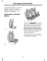 Предварительный просмотр 18 страницы Ford 2006 Transit Owner'S Handbook Manual