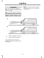 Предварительный просмотр 35 страницы Ford 2006 Transit Owner'S Handbook Manual