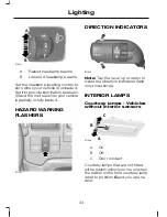 Предварительный просмотр 36 страницы Ford 2006 Transit Owner'S Handbook Manual