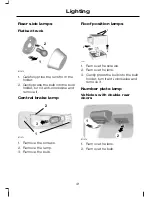 Предварительный просмотр 43 страницы Ford 2006 Transit Owner'S Handbook Manual