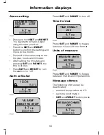 Предварительный просмотр 64 страницы Ford 2006 Transit Owner'S Handbook Manual