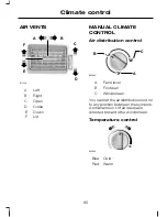 Предварительный просмотр 67 страницы Ford 2006 Transit Owner'S Handbook Manual