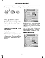 Предварительный просмотр 70 страницы Ford 2006 Transit Owner'S Handbook Manual