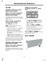 Предварительный просмотр 81 страницы Ford 2006 Transit Owner'S Handbook Manual