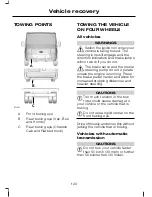 Предварительный просмотр 122 страницы Ford 2006 Transit Owner'S Handbook Manual