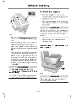 Предварительный просмотр 139 страницы Ford 2006 Transit Owner'S Handbook Manual