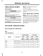 Предварительный просмотр 155 страницы Ford 2006 Transit Owner'S Handbook Manual