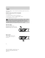 Предварительный просмотр 78 страницы Ford 2007 07+ Explorer Sport Trac Owner'S Manual