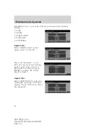 Предварительный просмотр 56 страницы Ford 2007 Edge Owner'S Manual