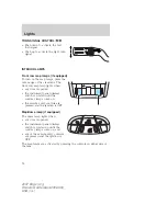 Предварительный просмотр 78 страницы Ford 2007 Edge Owner'S Manual