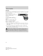 Предварительный просмотр 108 страницы Ford 2007 Edge Owner'S Manual