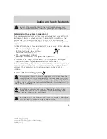 Preview for 161 page of Ford 2007 Edge Owner'S Manual