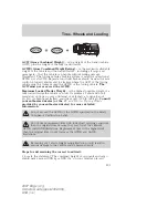 Предварительный просмотр 203 страницы Ford 2007 Edge Owner'S Manual