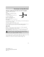 Предварительный просмотр 271 страницы Ford 2007 Escape Owner'S Manual