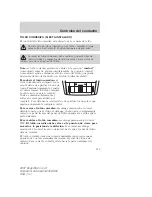 Предварительный просмотр 119 страницы Ford 2007 Expedition Owner'S Manual