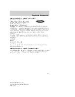 Предварительный просмотр 735 страницы Ford 2007 Expedition Owner'S Manual