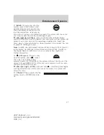 Предварительный просмотр 415 страницы Ford 2007 Explorer Owner'S Manual