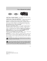 Предварительный просмотр 587 страницы Ford 2007 Explorer Owner'S Manual