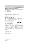 Предварительный просмотр 663 страницы Ford 2007 Explorer Owner'S Manual