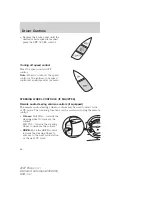 Предварительный просмотр 46 страницы Ford 2007 Focus Owner'S Manual