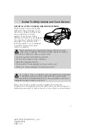 Preview for 3 page of Ford 2007 Four Wheel Drive Owner'S Manual