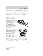 Preview for 11 page of Ford 2007 Four Wheel Drive Owner'S Manual