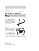 Предварительный просмотр 87 страницы Ford 2007 Freestar Manual