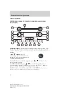 Предварительный просмотр 16 страницы Ford 2007 Freestyle Owner'S Manual