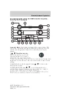 Предварительный просмотр 21 страницы Ford 2007 Freestyle Owner'S Manual