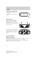 Предварительный просмотр 62 страницы Ford 2007 Freestyle Owner'S Manual