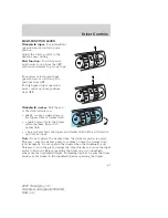 Предварительный просмотр 67 страницы Ford 2007 Freestyle Owner'S Manual