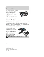 Предварительный просмотр 68 страницы Ford 2007 Freestyle Owner'S Manual