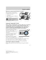 Предварительный просмотр 71 страницы Ford 2007 Freestyle Owner'S Manual