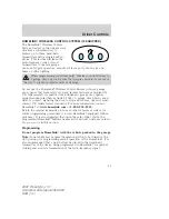 Предварительный просмотр 81 страницы Ford 2007 Freestyle Owner'S Manual