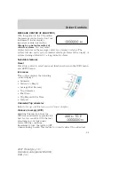 Предварительный просмотр 85 страницы Ford 2007 Freestyle Owner'S Manual