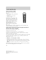 Предварительный просмотр 106 страницы Ford 2007 Freestyle Owner'S Manual