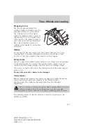 Предварительный просмотр 191 страницы Ford 2007 Freestyle Owner'S Manual